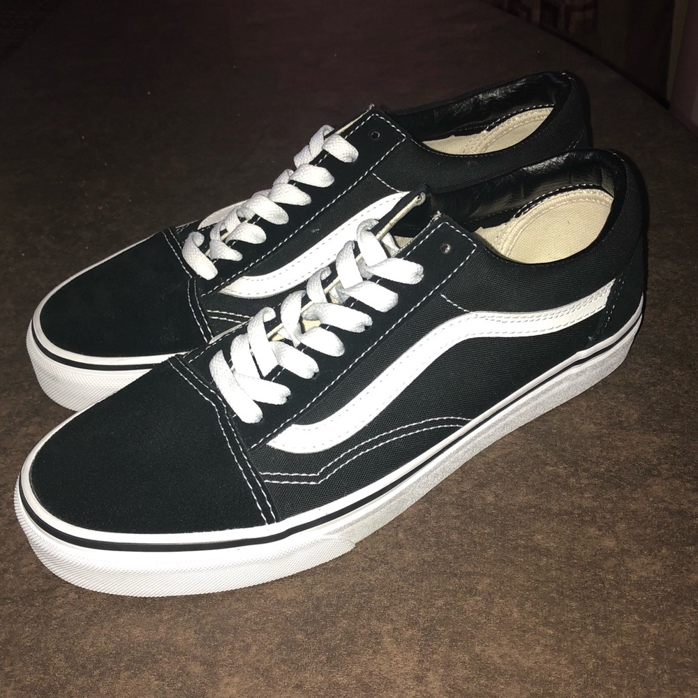 Old Skool Vans Black/White